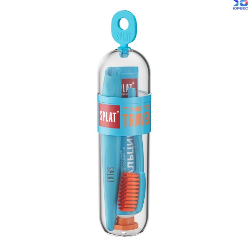 ДН SPLAT Prof BIOCALCIUM / БИОКАЛЬЦИЙ зубная паста 25 г + зубная щетка TRAVEL Medium